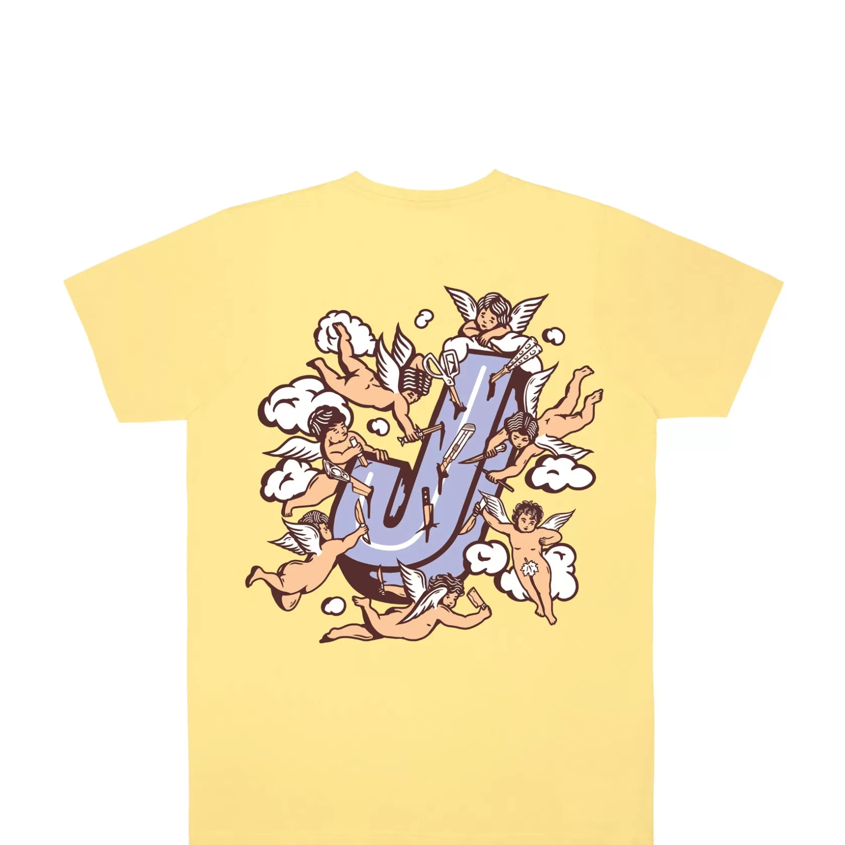 Fashion ANGELS T-SHIRT - YELLOW T-shirts