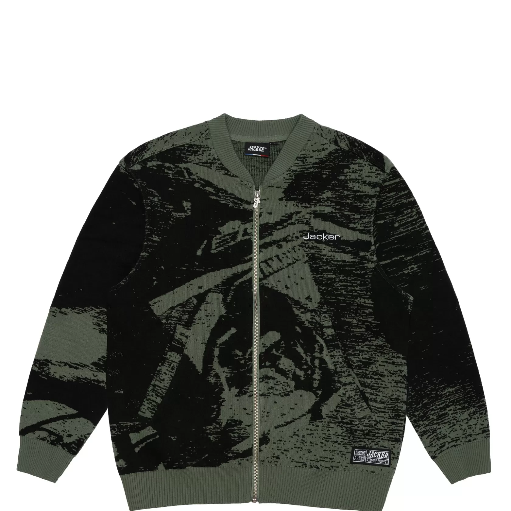 Discount BIKELIFE KNIT BOMBER - GREEN Vestes