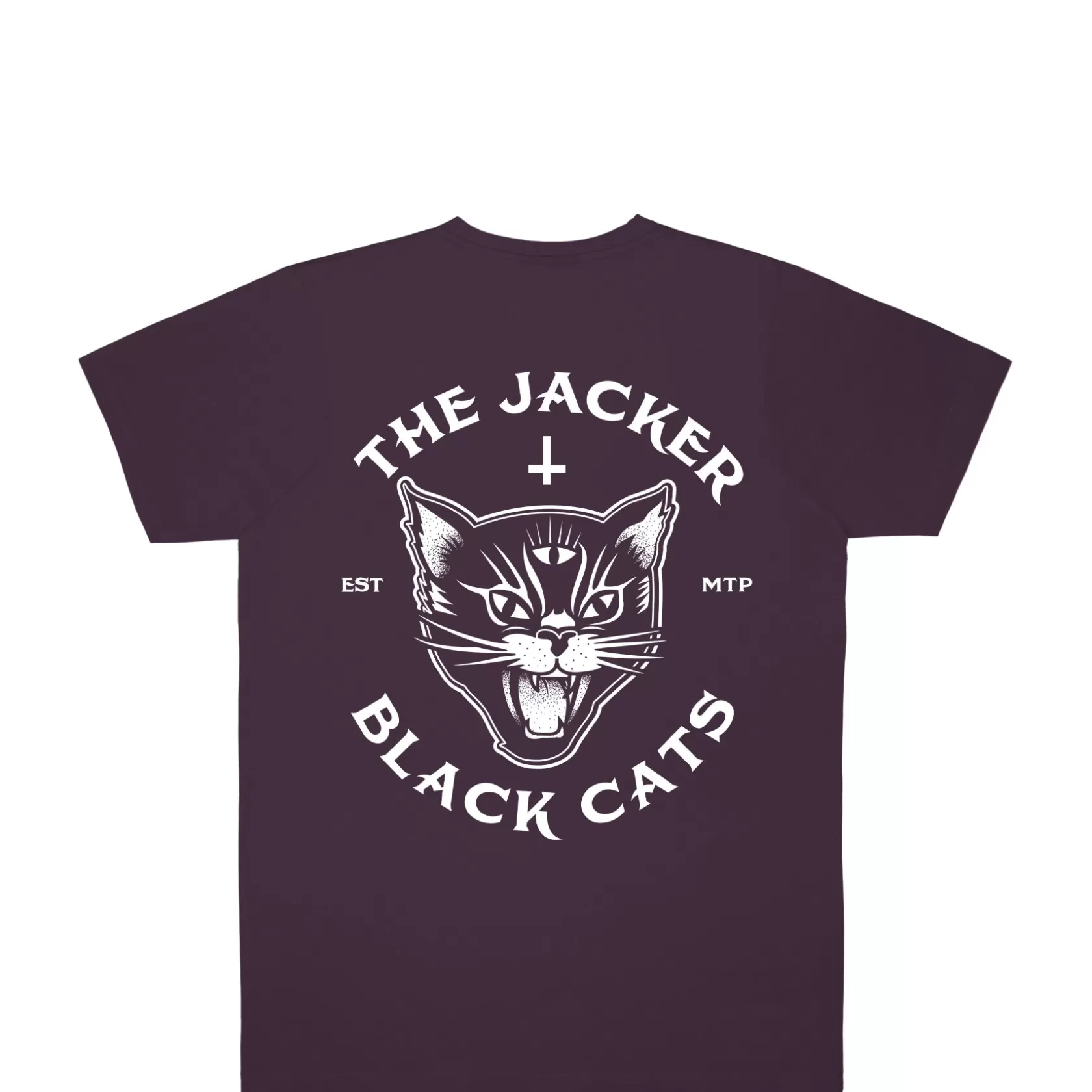 Discount BLACK CATS - T-SHIRT - PURPLE T-shirts