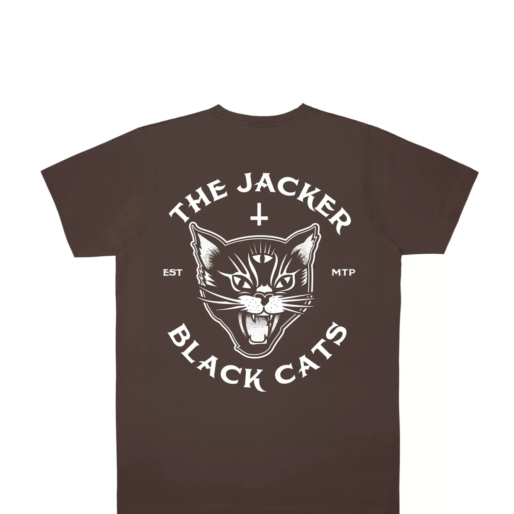 Outlet BLACK CATS T-SHIRT - BROWN T-shirts