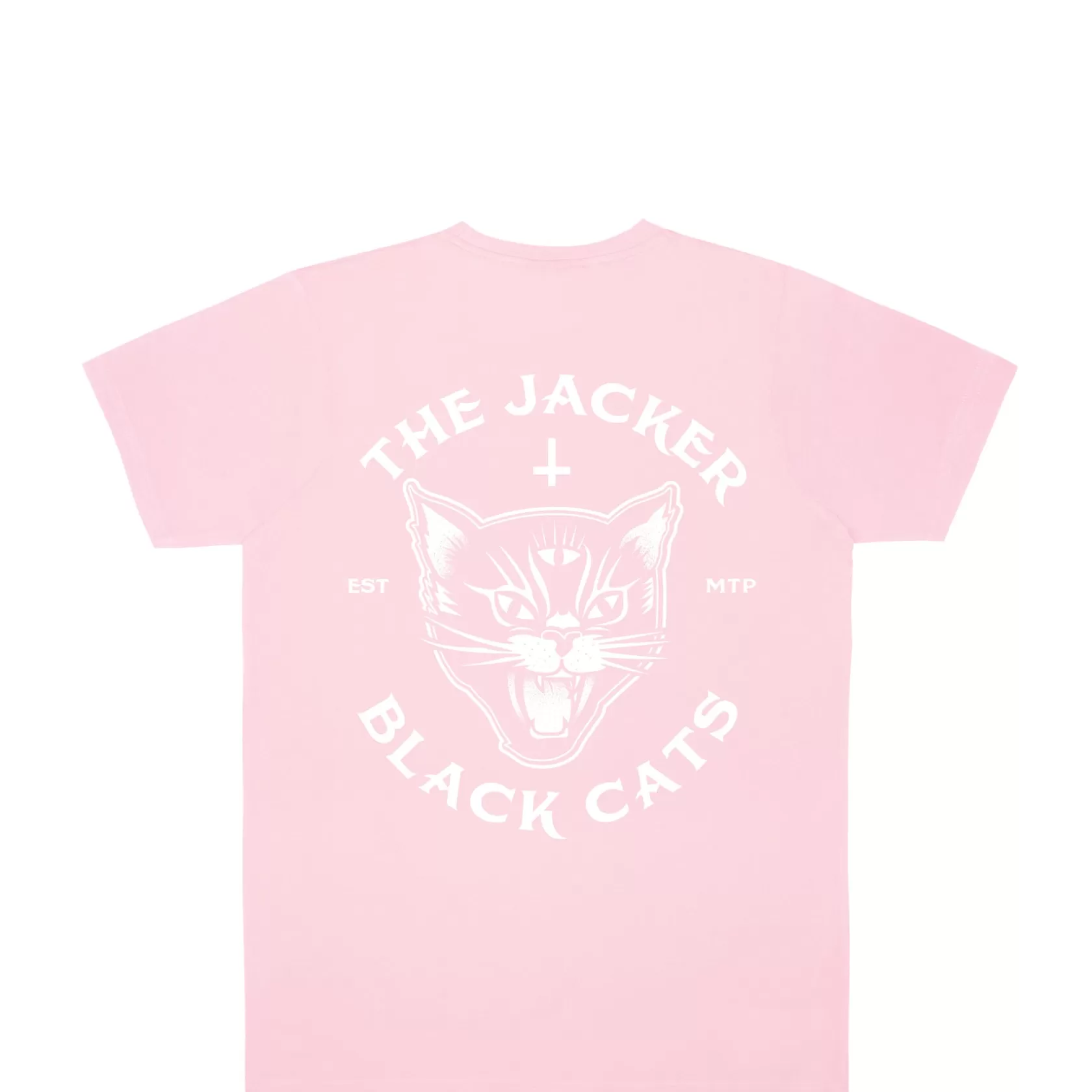 Store BLACK CATS T-SHIRT - PINK T-shirts