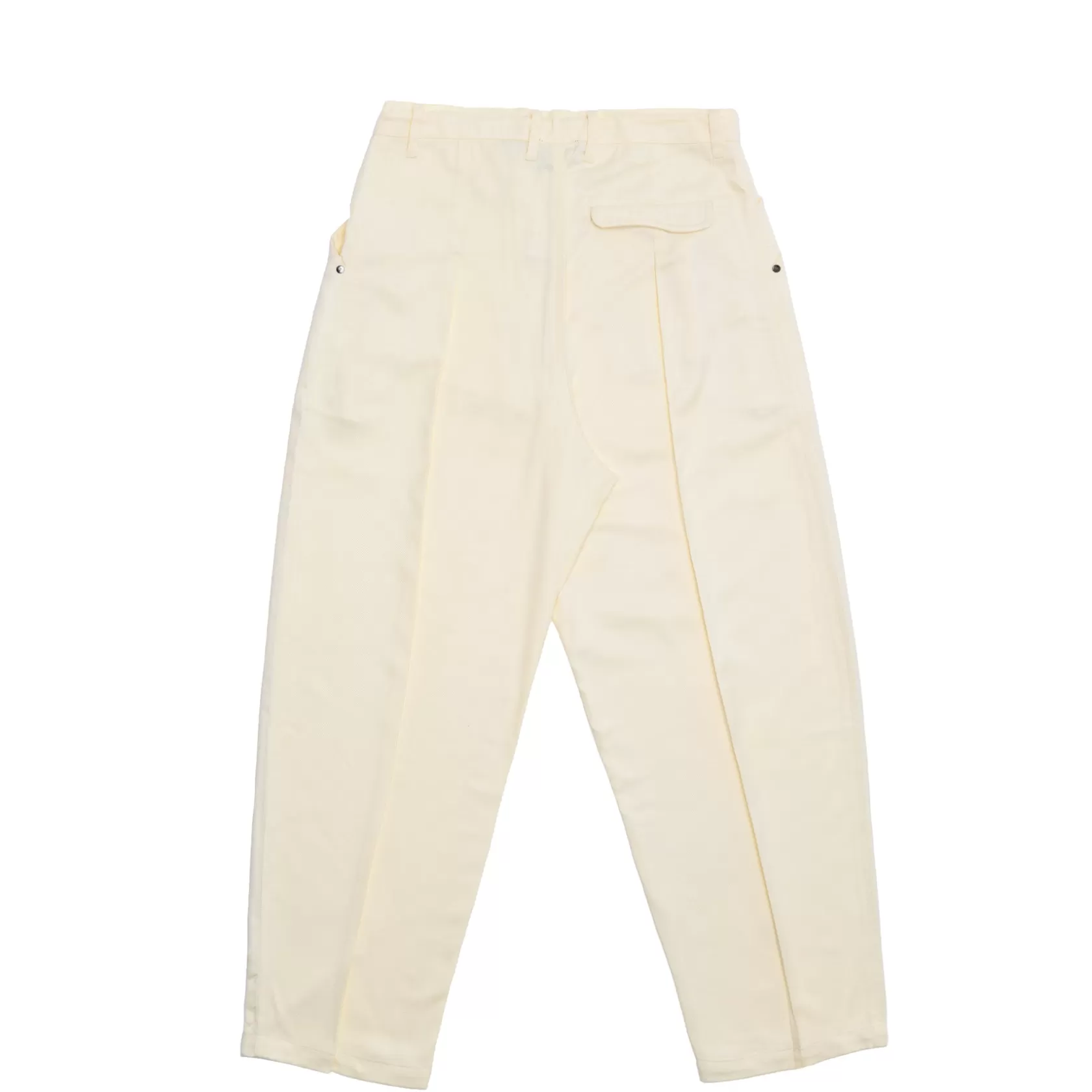 Best Sale CLIP BAGGY PANT - WHITE Pantalons & Shorts