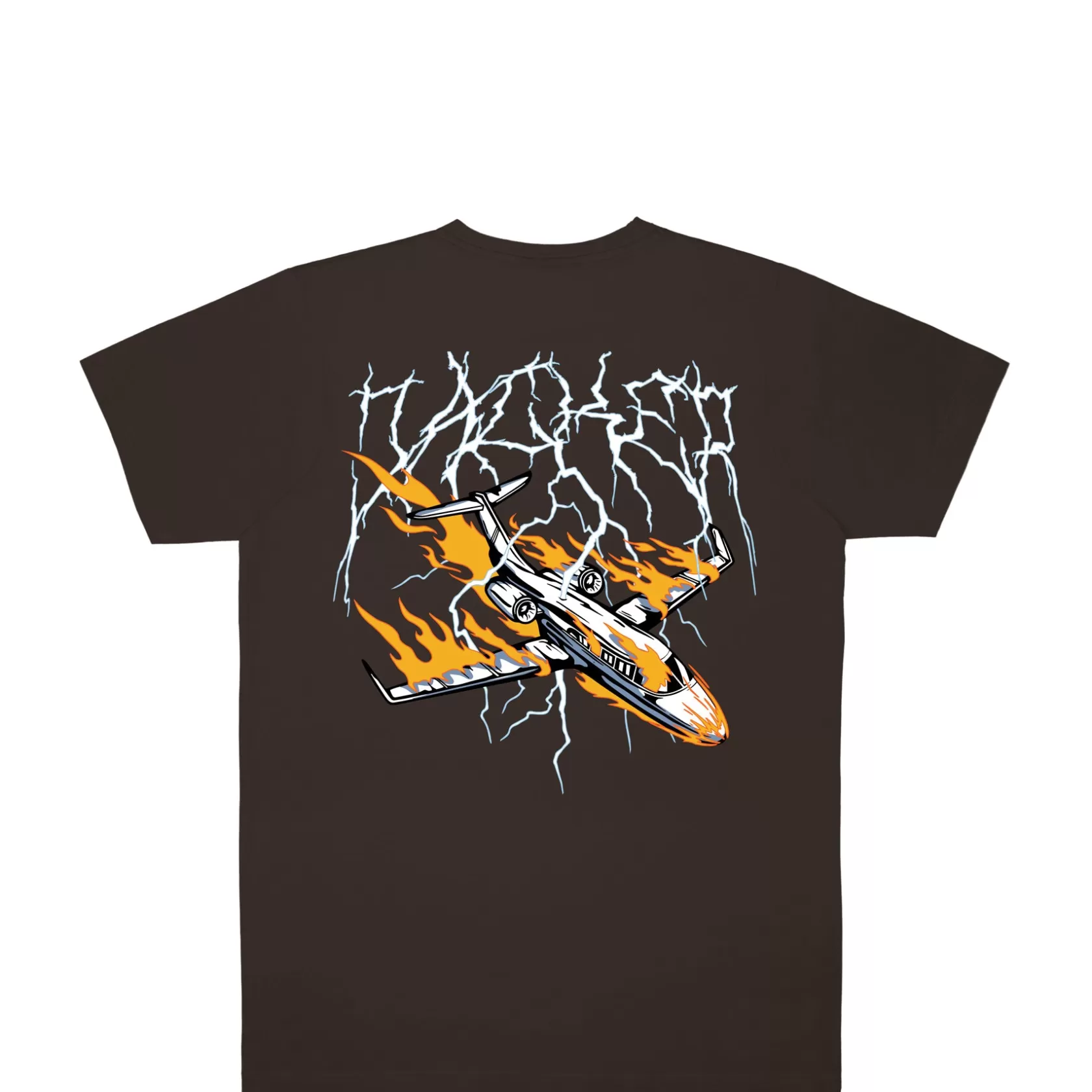 Store CRASH T-SHIRT - BROWN T-shirts