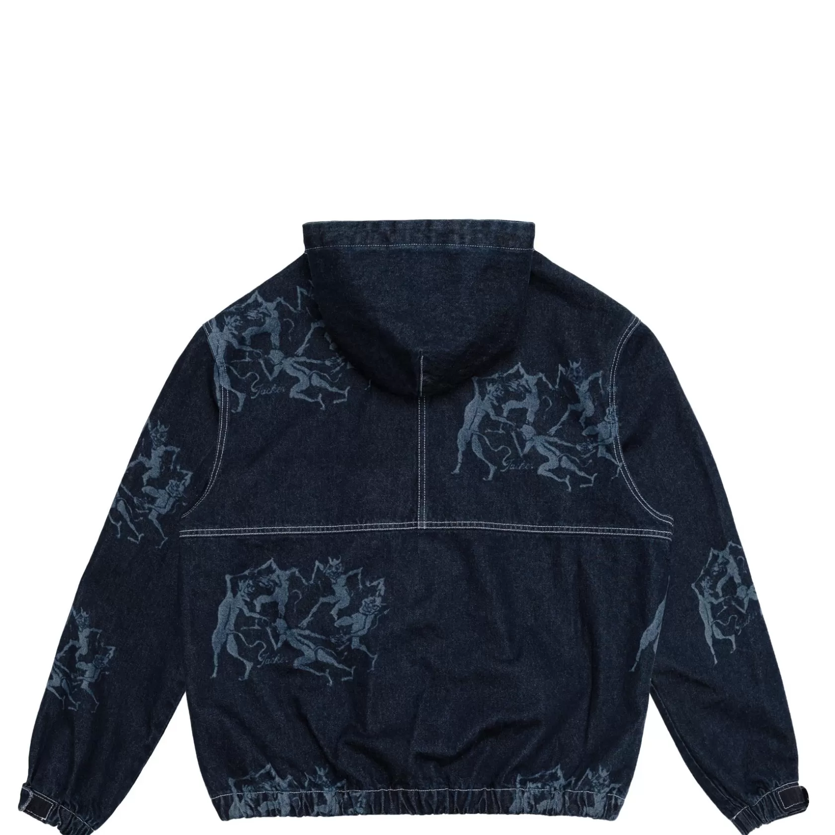 Fashion DEVILS DANCE DENIM JACKET - AOP Vestes