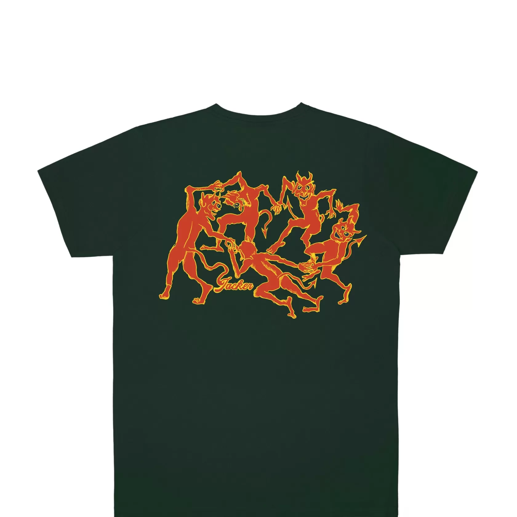 Shop DEVILS DANCE T-SHIRT - GREEN T-shirts