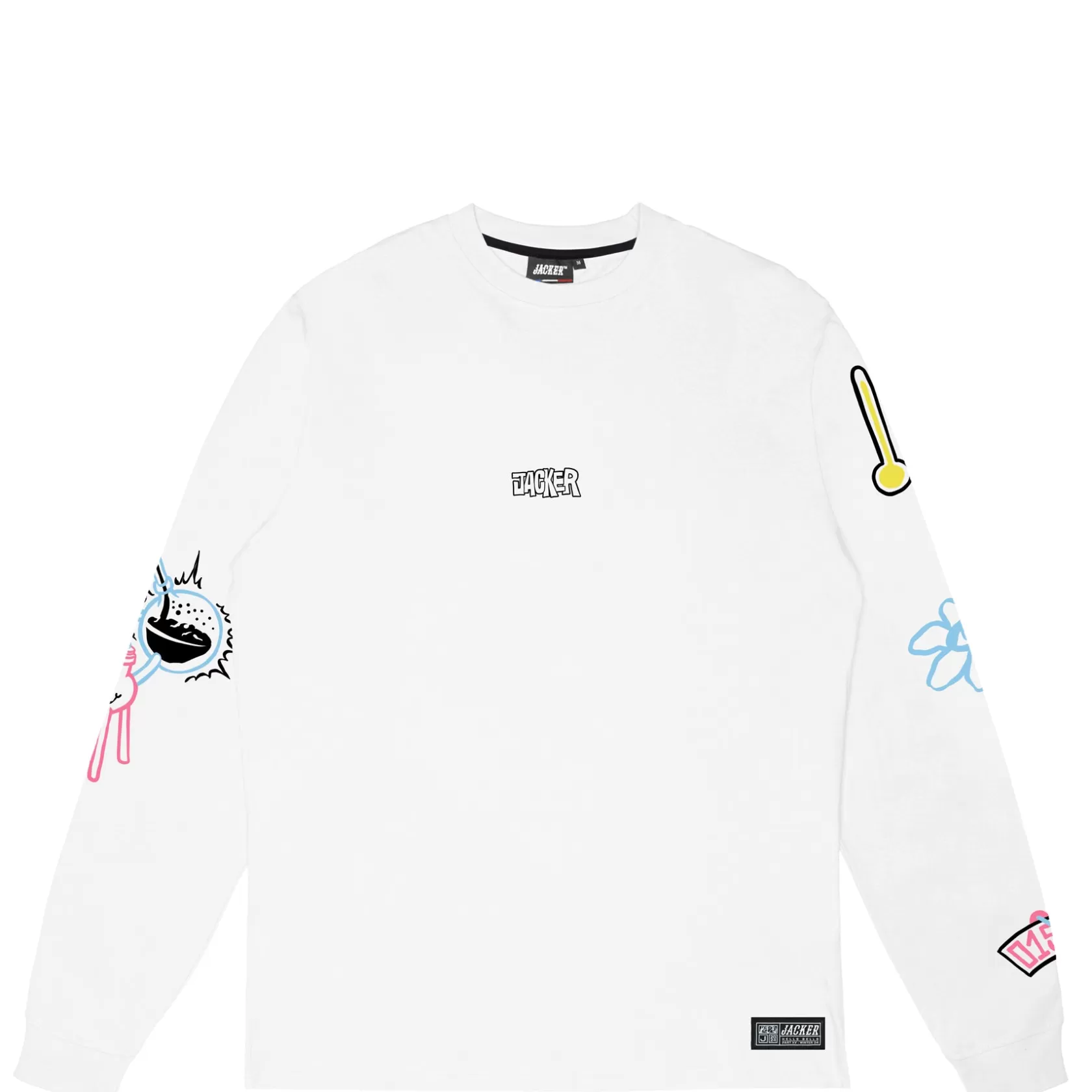 Online DISTILLERY LONG SLEEVES - WHITE T-shirts | Long Sleeves