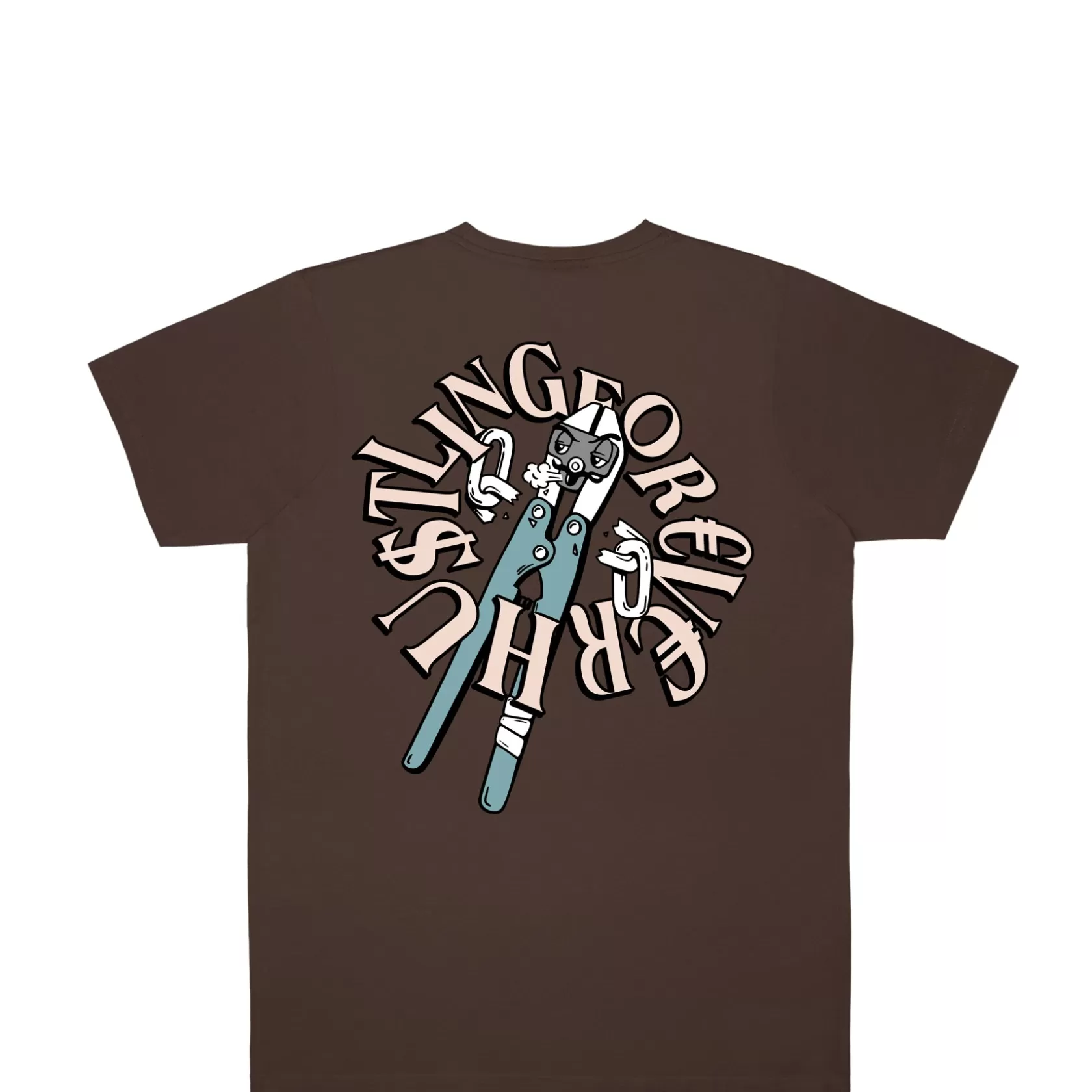 Cheap EARLY ACCESS T-SHIRT - BROWN T-shirts