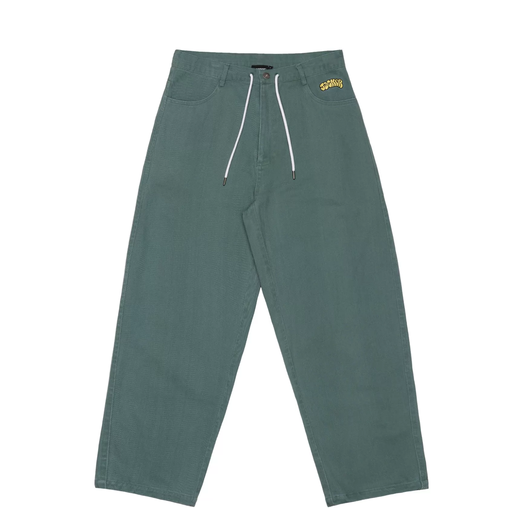 Best FLOP TWILL EXTRA BAGGY PANT - TEAL Pantalons & Shorts