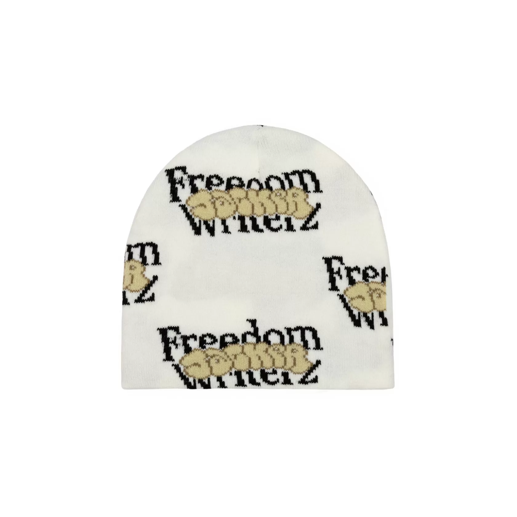 Hot FREEDOM WRITERZ BEANIE - BEIGE Headwear