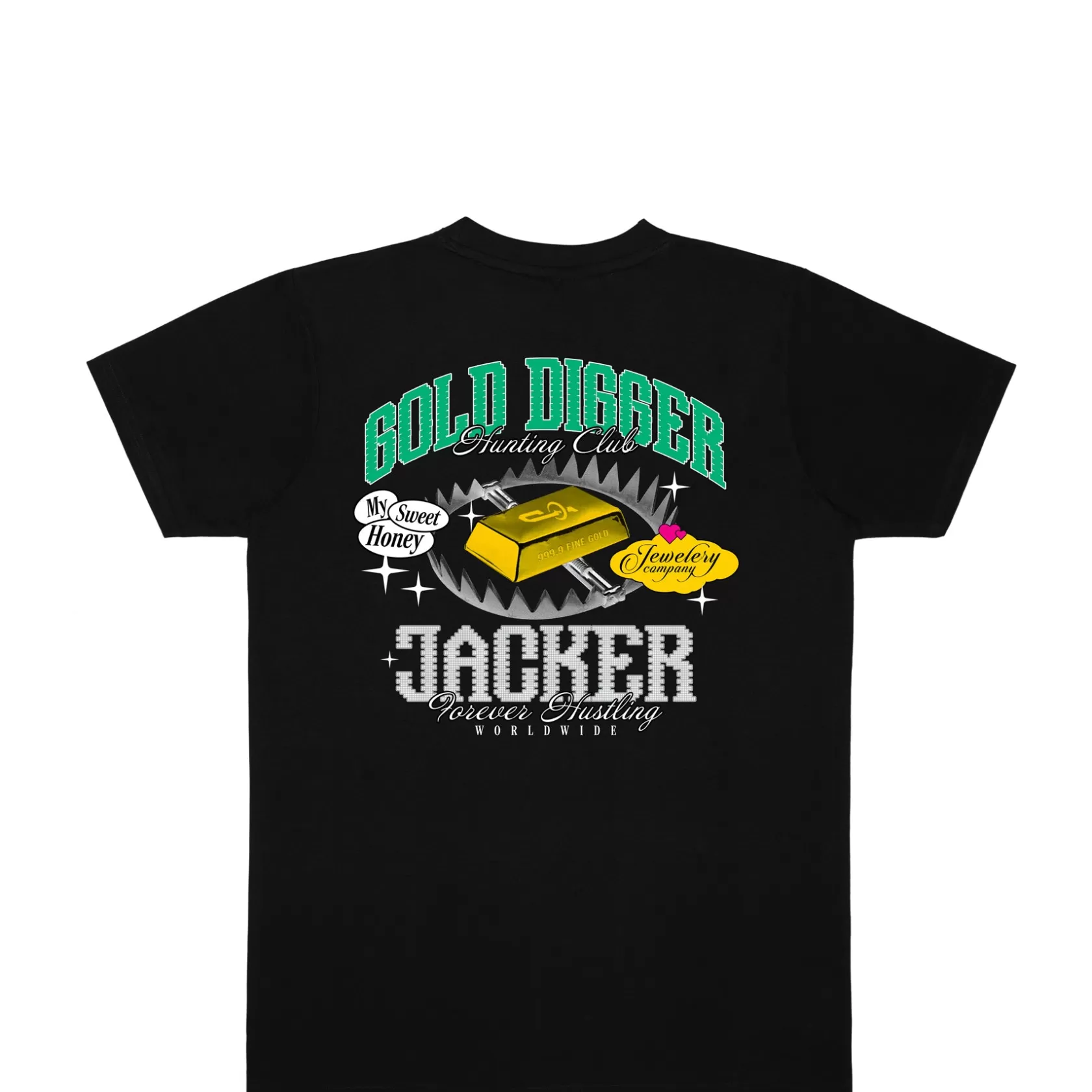 Clearance GOLD DIGGER T-SHIRT - BLACK T-shirts