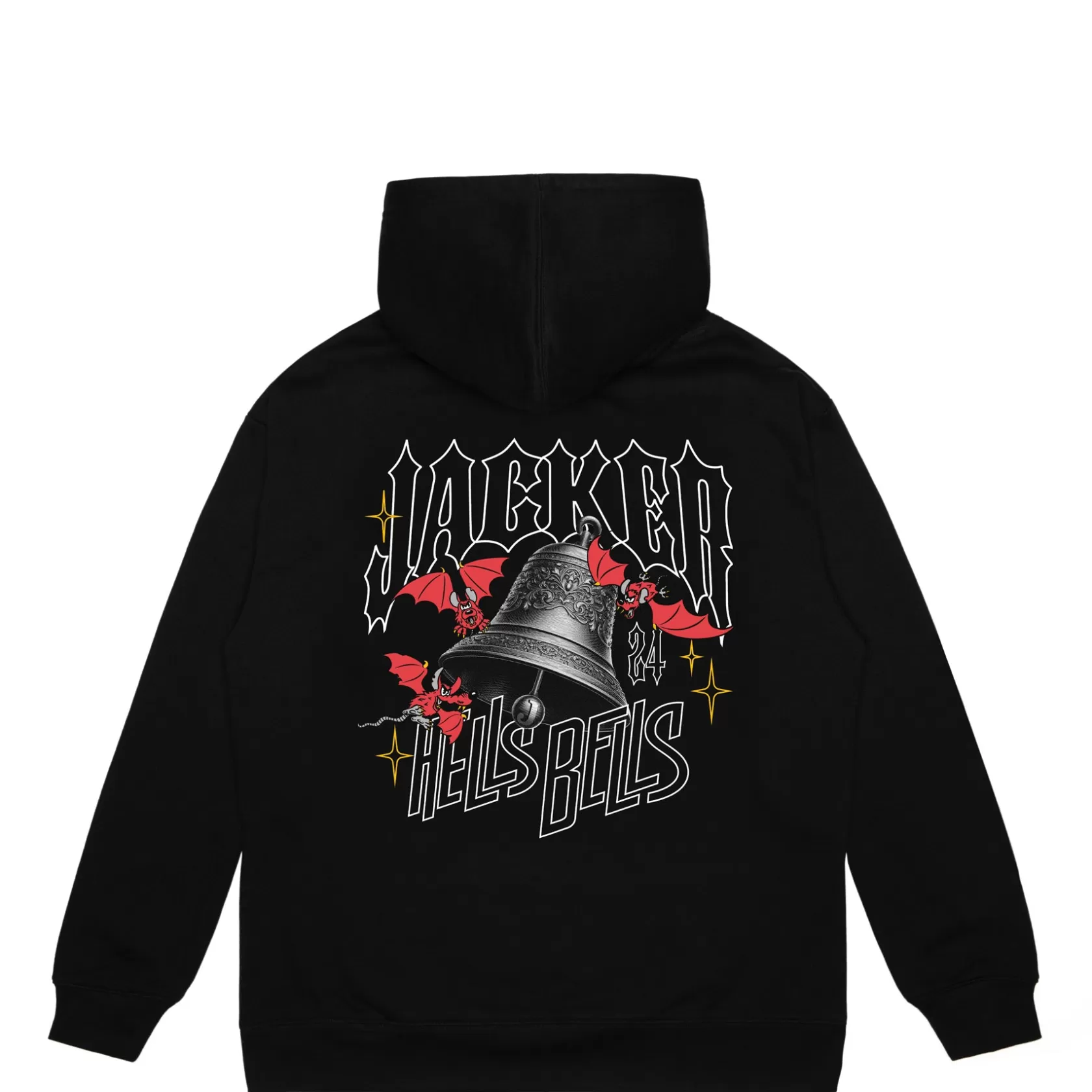 Shop HELLS BELLS HOODIE - BLACK Sweats