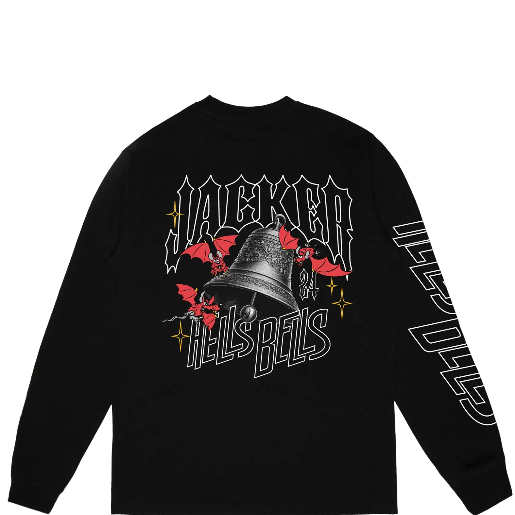 Store HELLS BELLS LONG SLEEVES - BLACK Long Sleeves | T-shirts