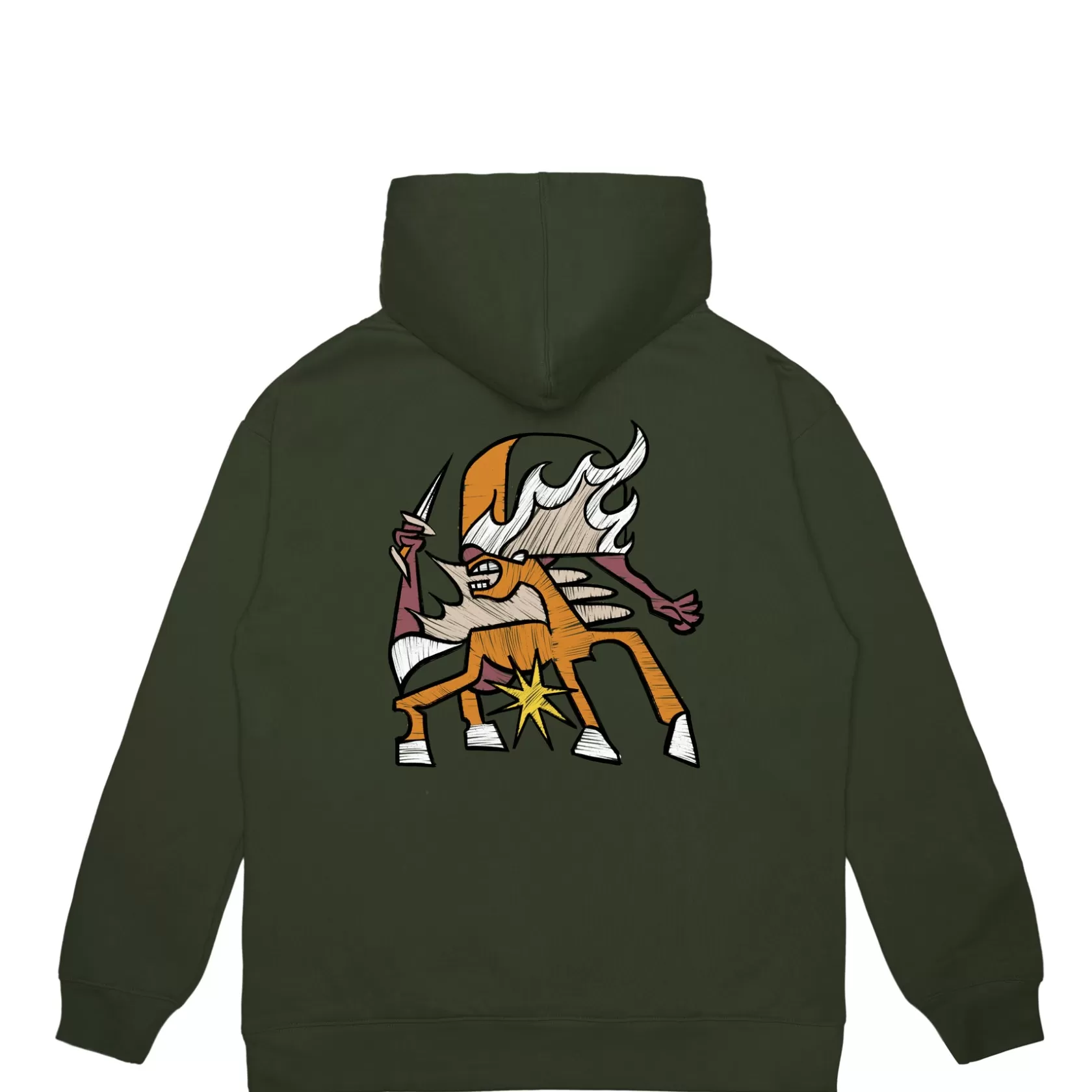 Hot HORSICA HOODIE - GREEN Sweats