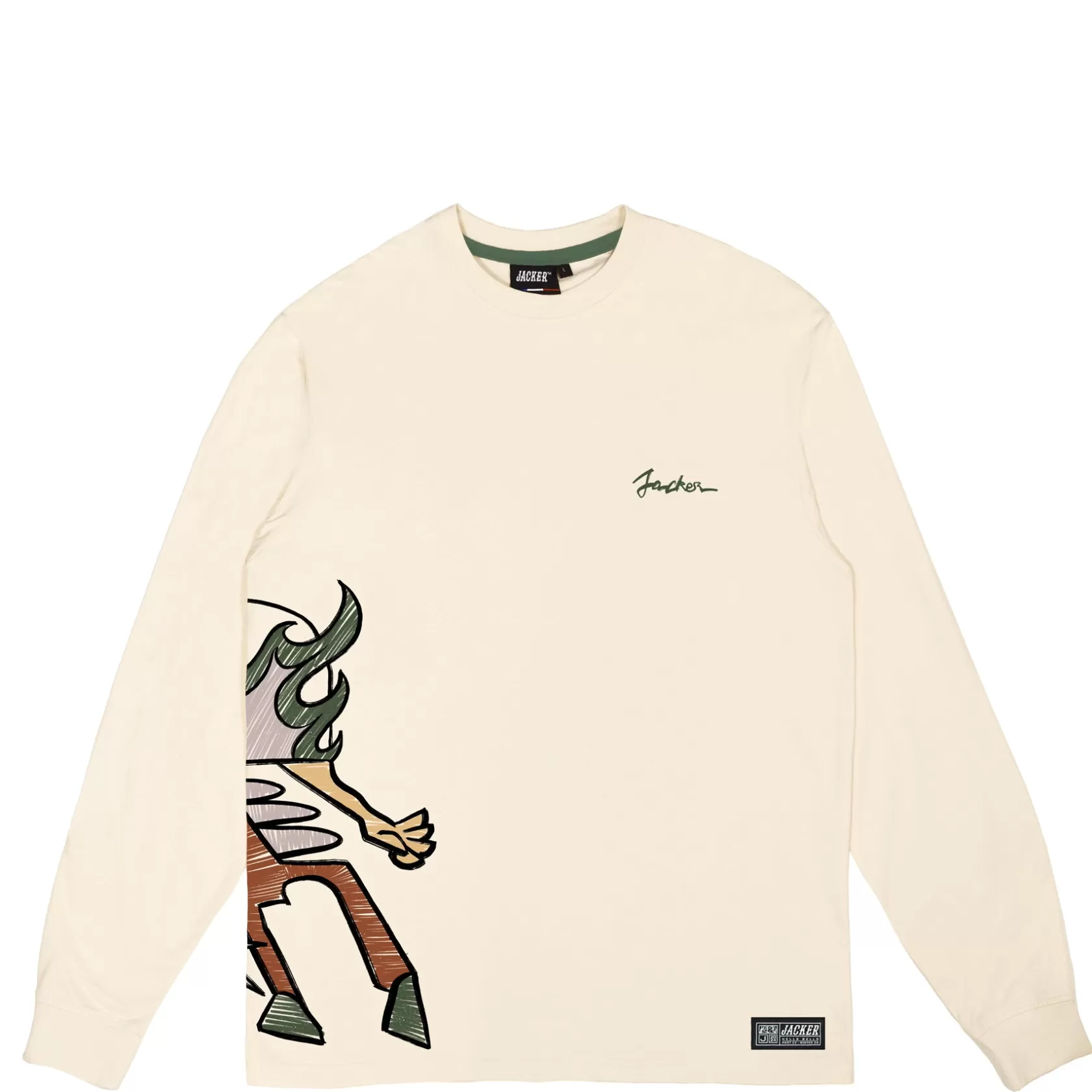 New HORSICA LONG SLEEVES - BEIGE Long Sleeves | T-shirts