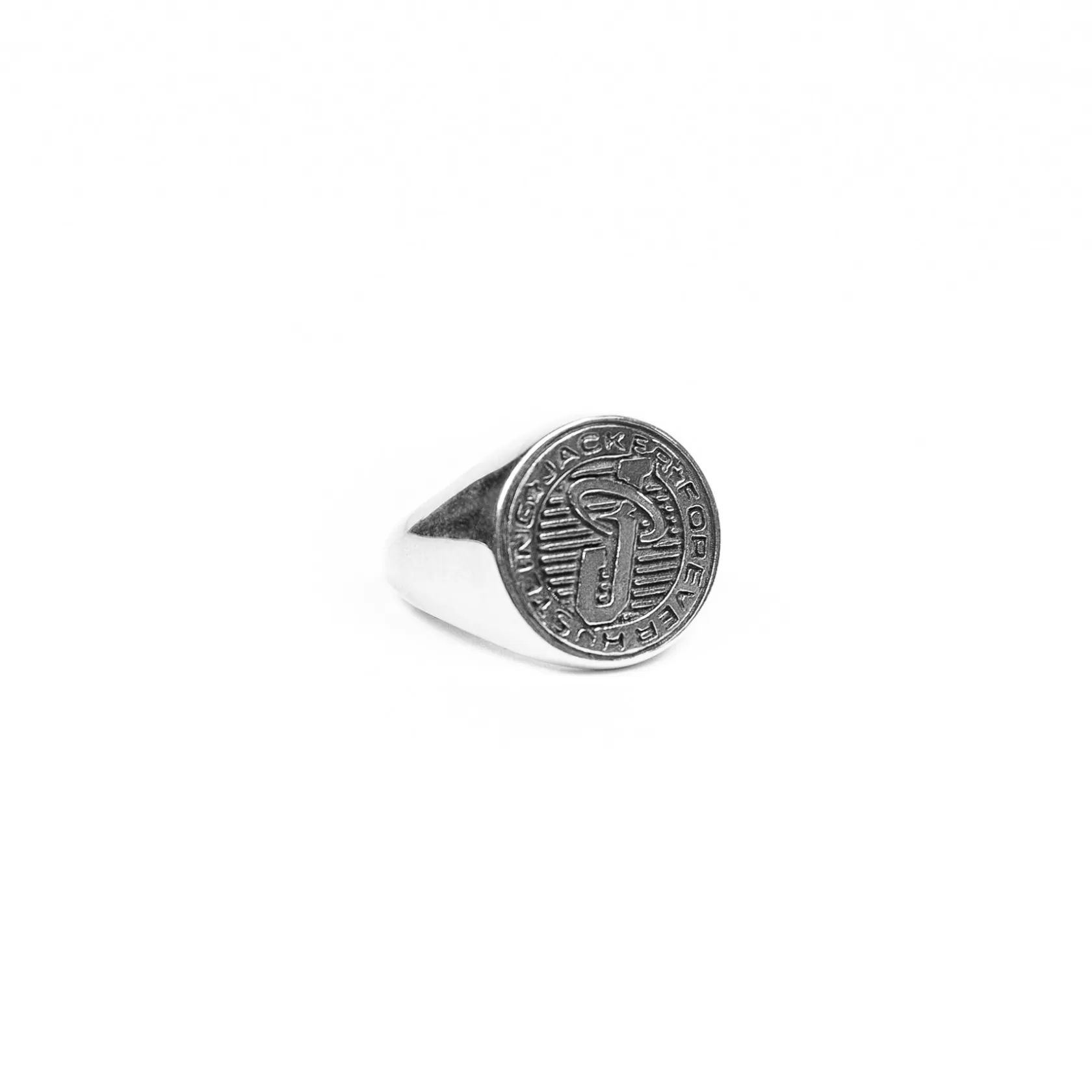 Discount HUSTLER - RING - SILVER Tous Les Accessoires | Divers