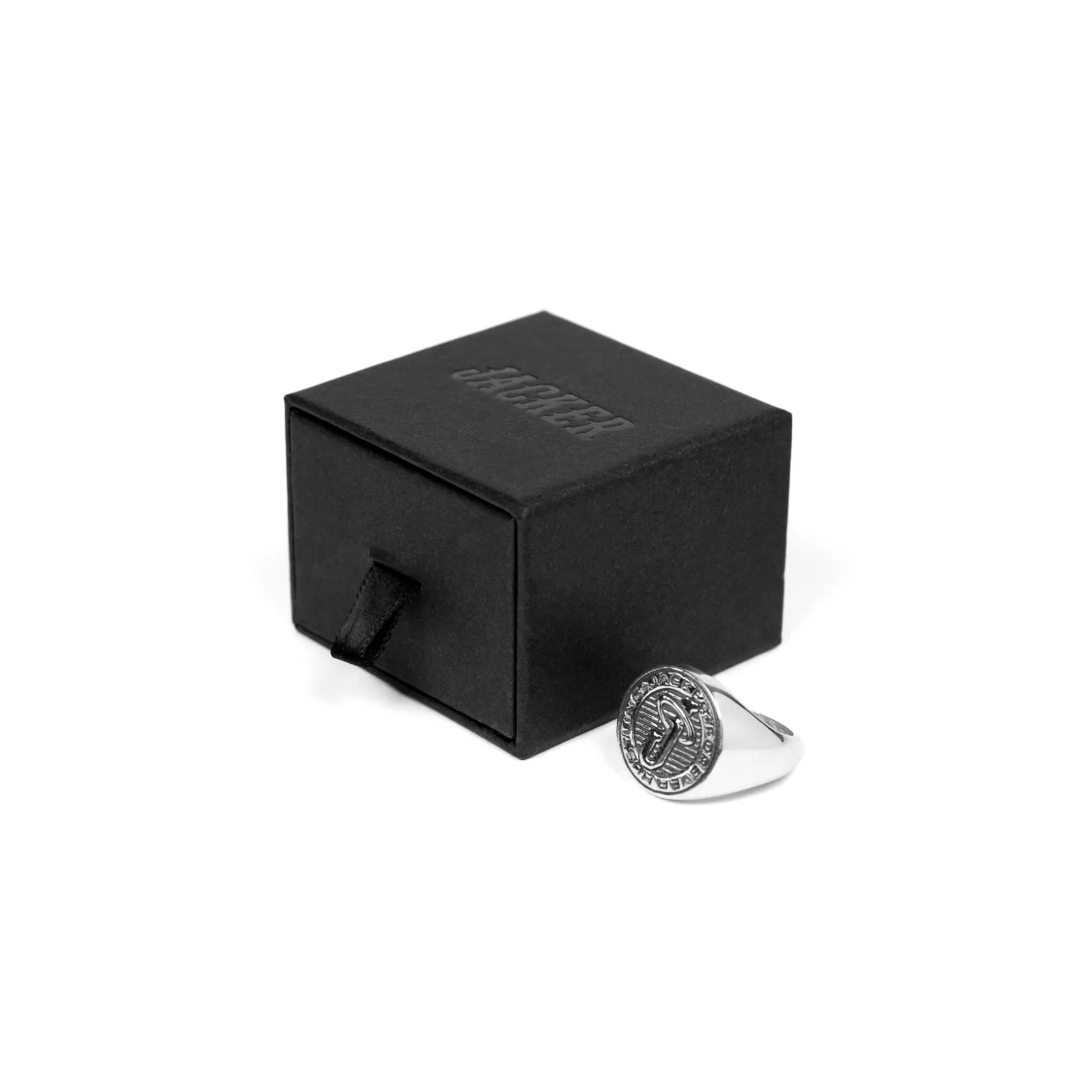 Discount HUSTLER - RING - SILVER Tous Les Accessoires | Divers