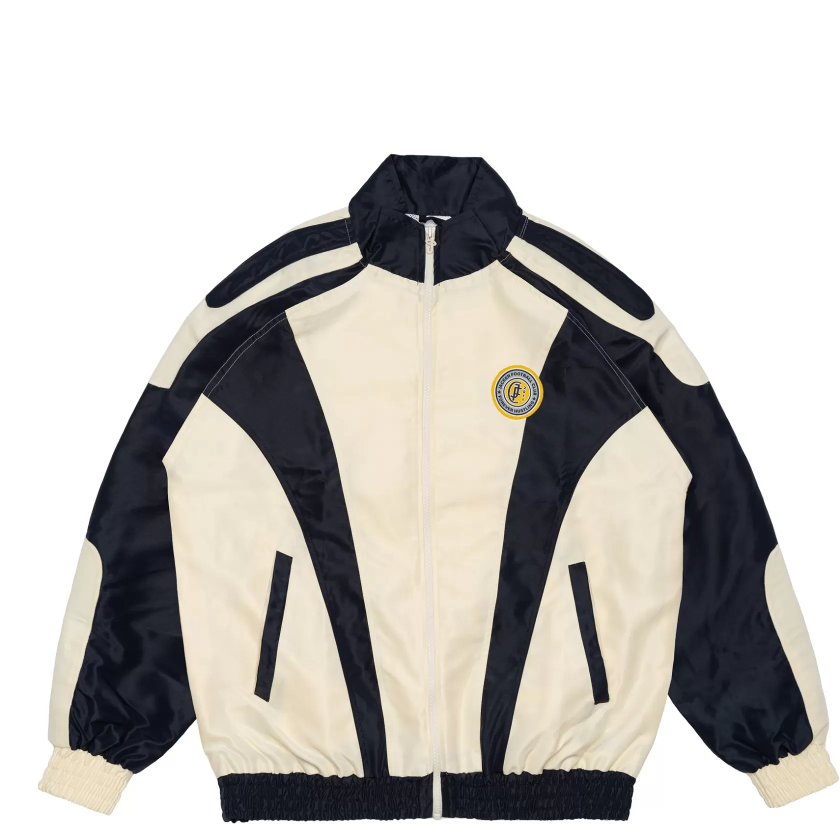 Discount JFC TRACKSUIT JACKET - BEIGE / NAVY Vestes