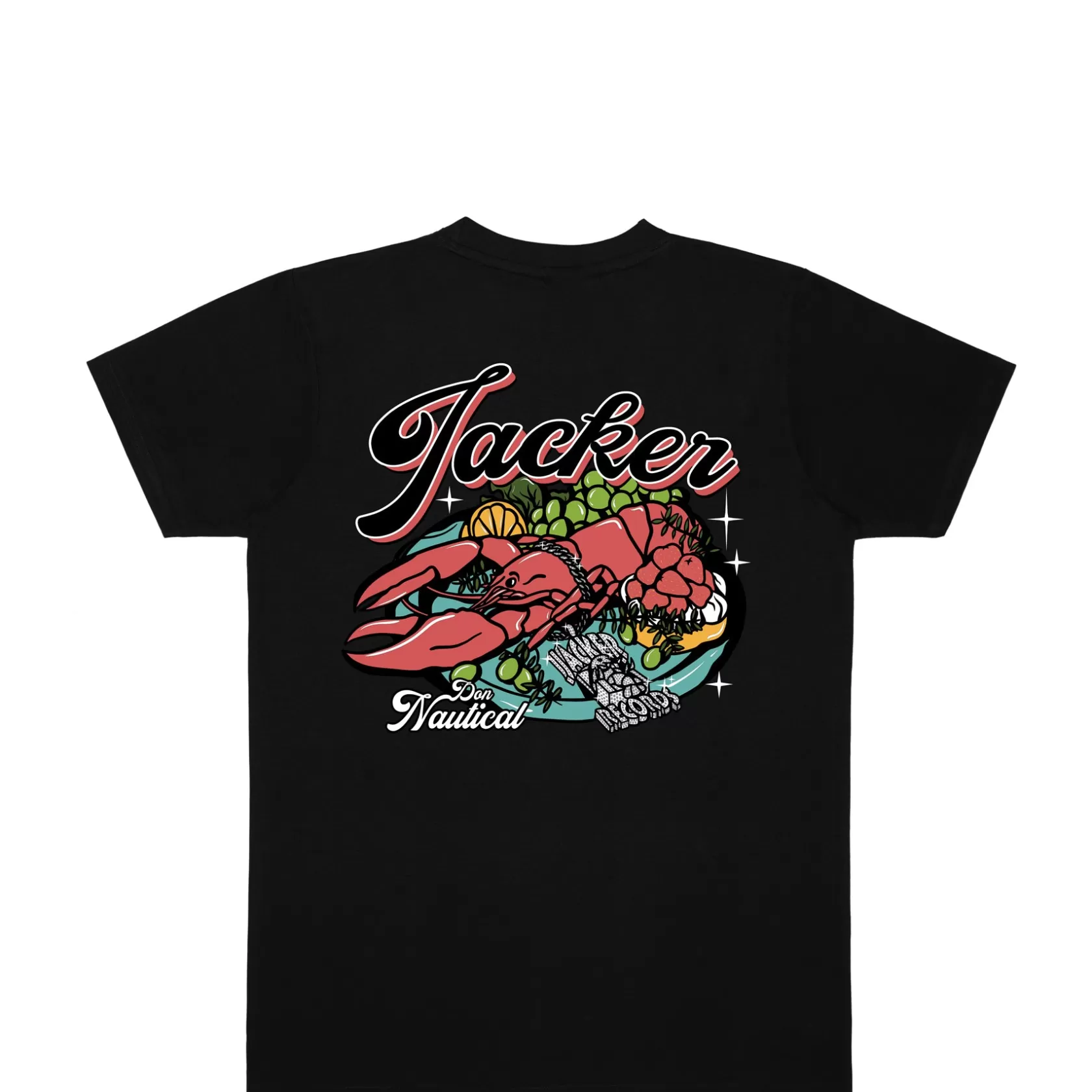 Best LOBSTER SERVICE T-SHIRT - BLACK T-shirts