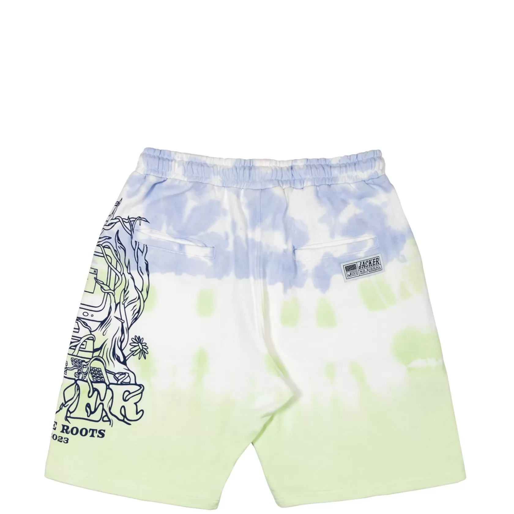 Best NO SIGNAL - SHORT - TIE & DYE Pantalons & Shorts