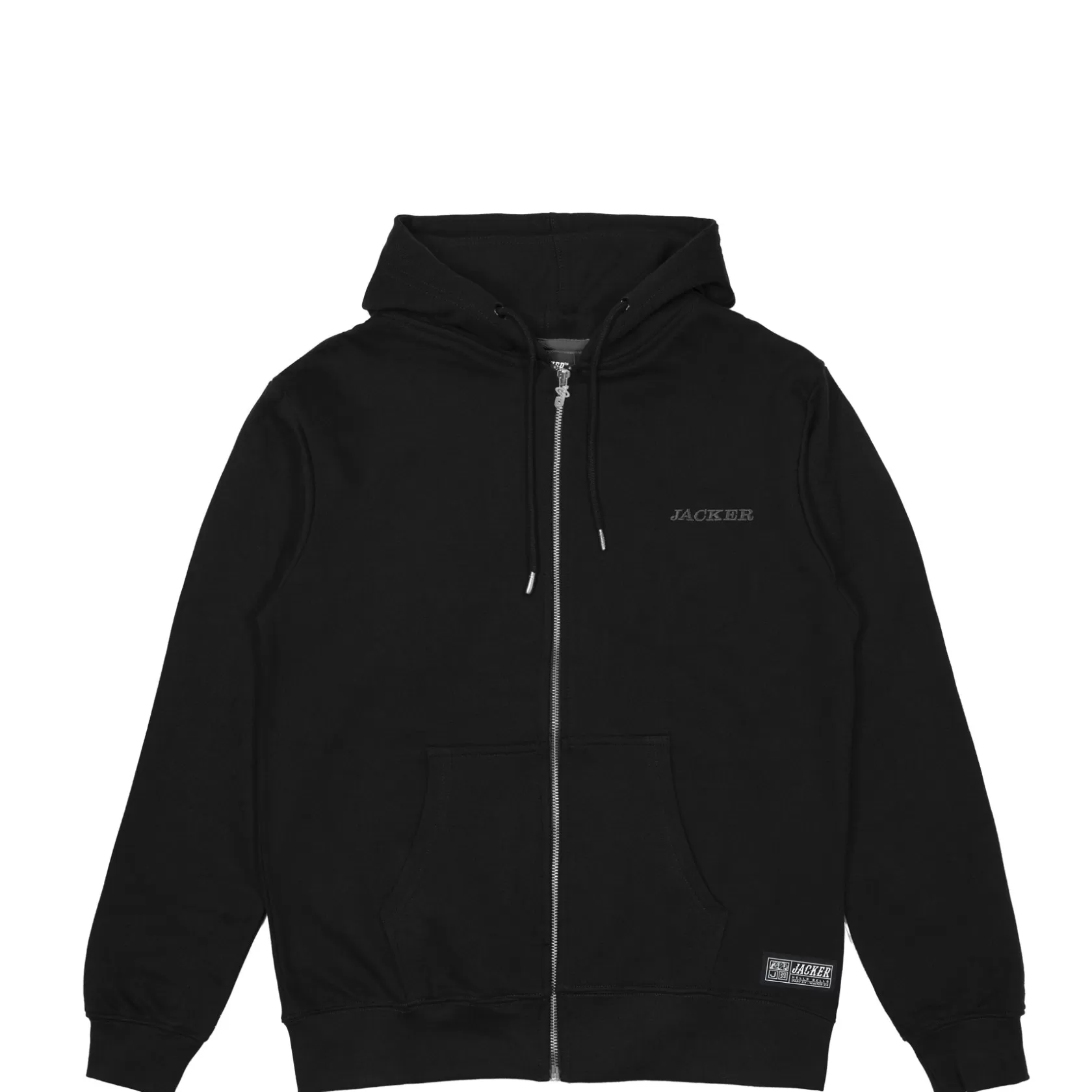 Outlet NOTORIOUS ZIPPED HOODIE - BLACK Sweats