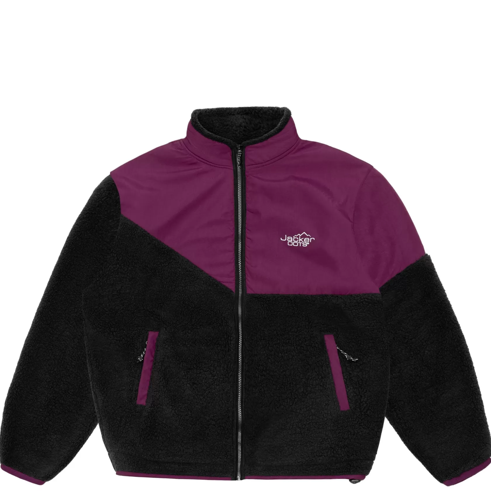 Cheap OOTS SHERPA JACKET - PURPLE Vestes