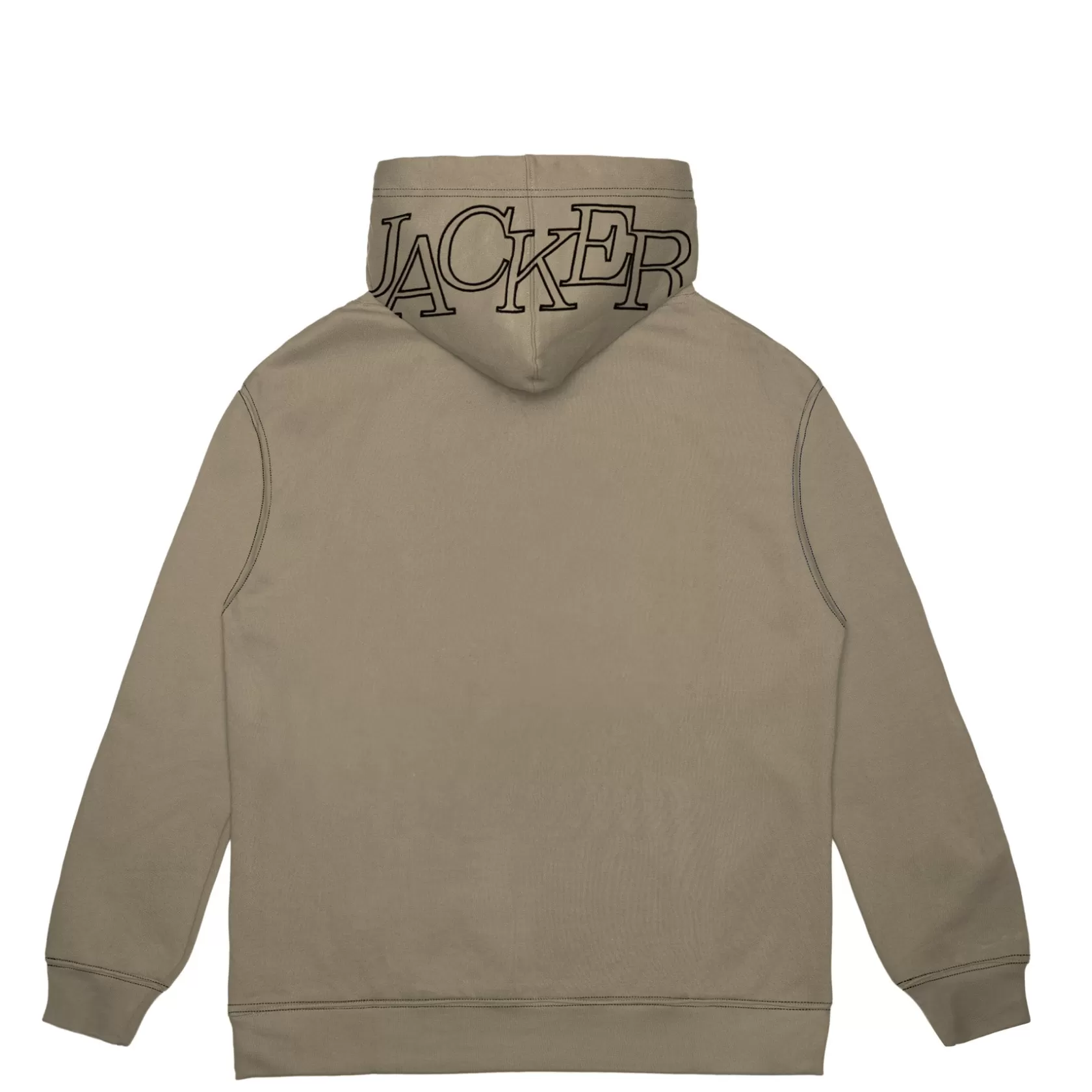 Cheap SELECT CONTRAST HOODIE - BEIGE Sweats