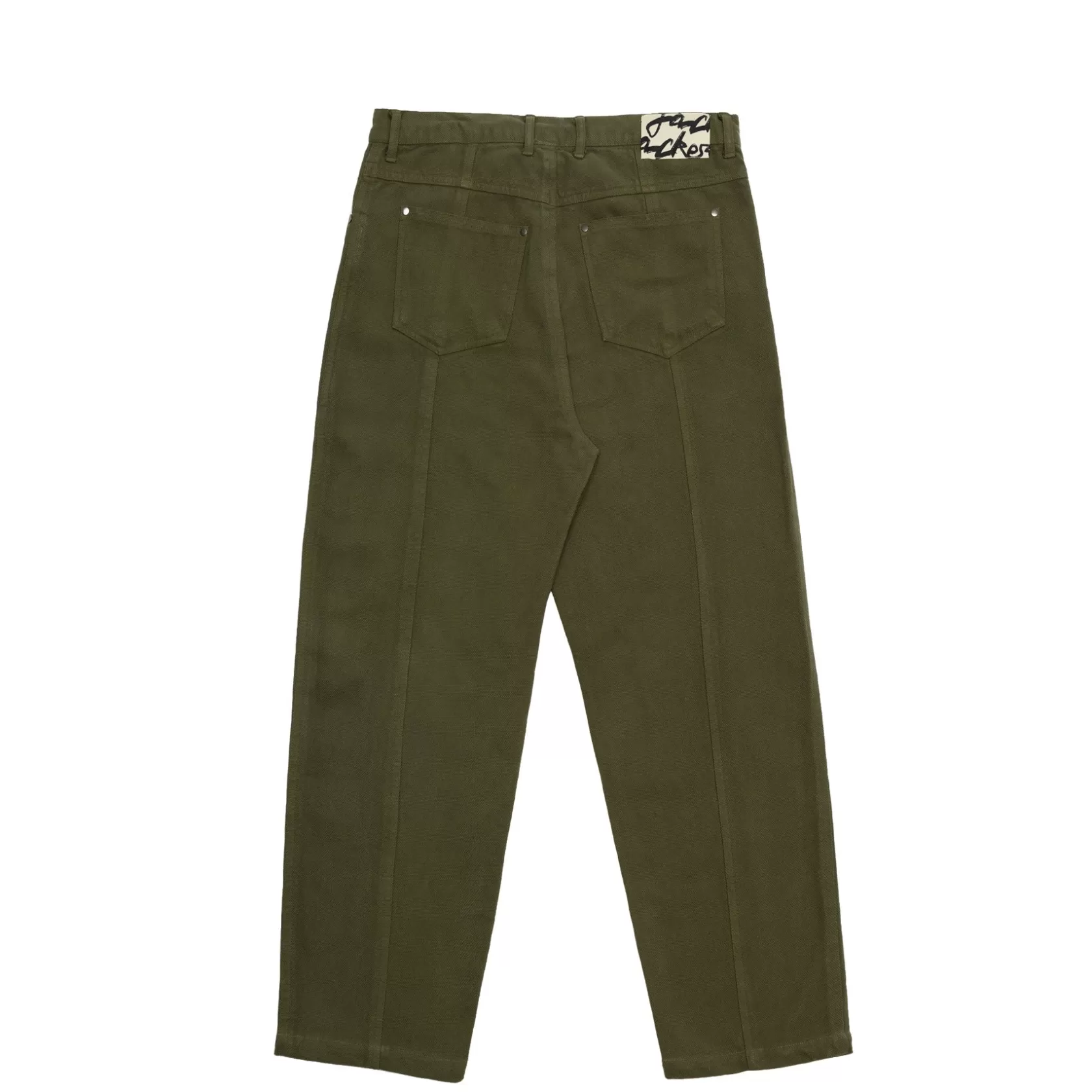 Fashion 3 STRIPES PANT - GREEN Pantalons & Shorts