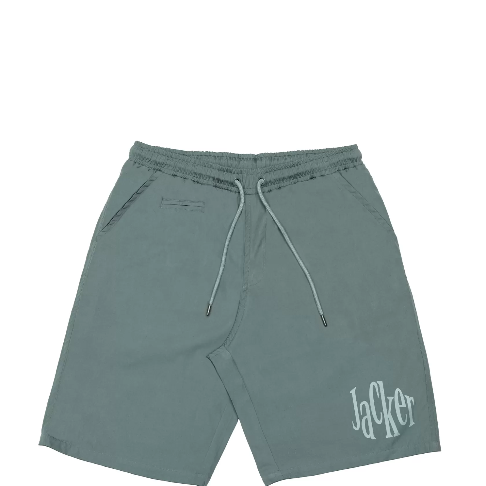 Discount SWELL LOGO SHORT - GREEN Pantalons & Shorts