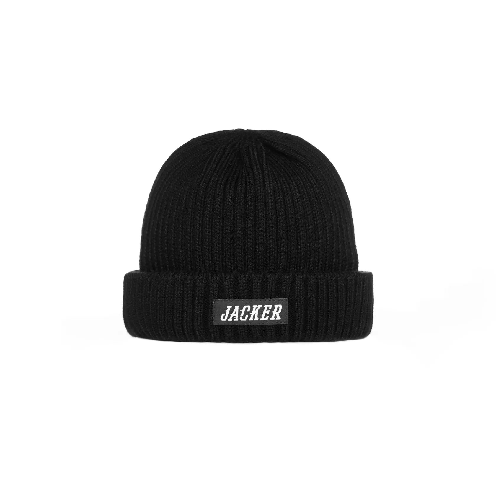 Best Sale TEAM LOGO - SHORT BEANIE - BLACK Headwear