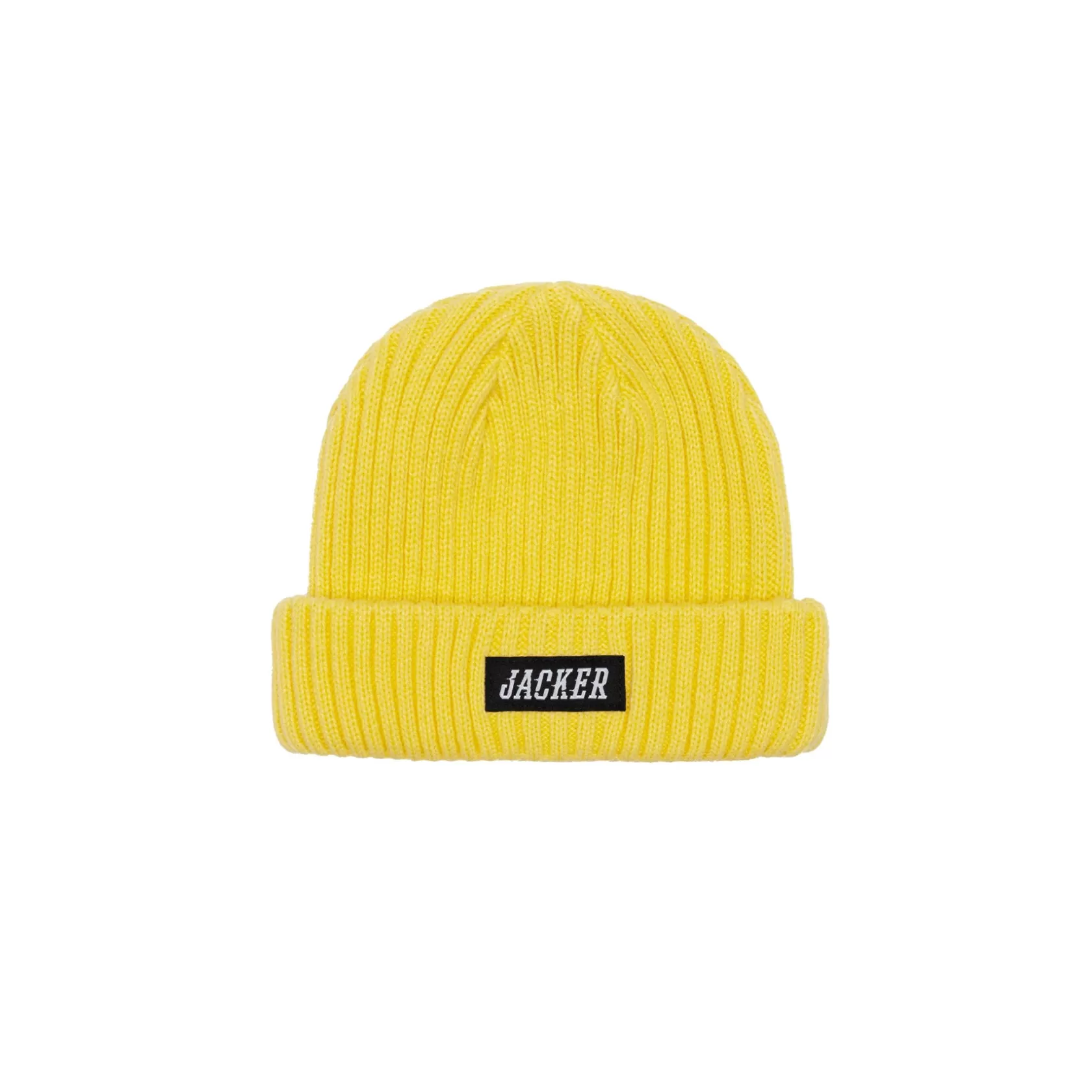 Sale TEAM LOGO SHORT BEANIE - YELLOW Headwear