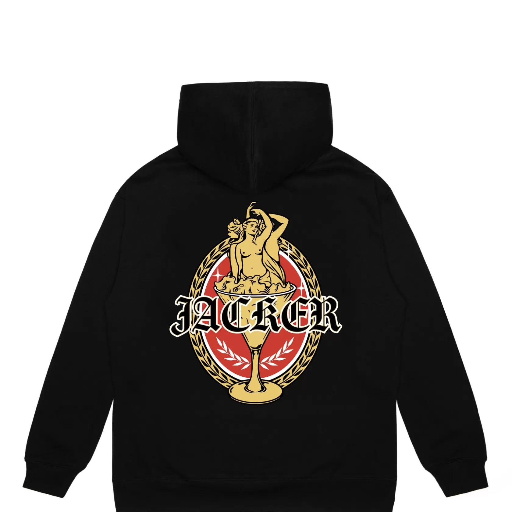 Clearance TROIS GRACES HOODIE - BLACK Sweats