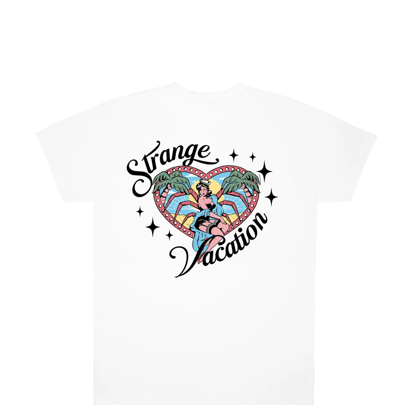 Clearance VACATION T-SHIRT - WHITE T-shirts